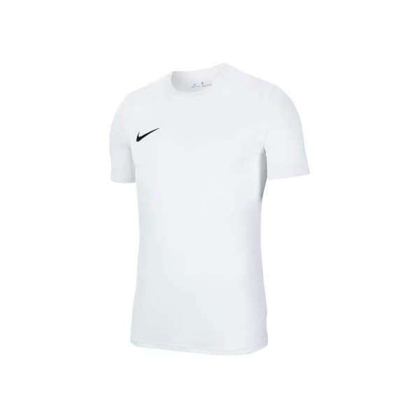T-shirt för Fotboll - Nike - JR Dry Park VII - Vit - Korta Ärmar - Ventilerande