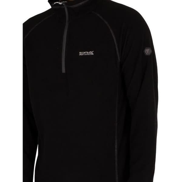 Sweatshirt - REGATTA - Montes - Lätt - Svart - Långa ärmar