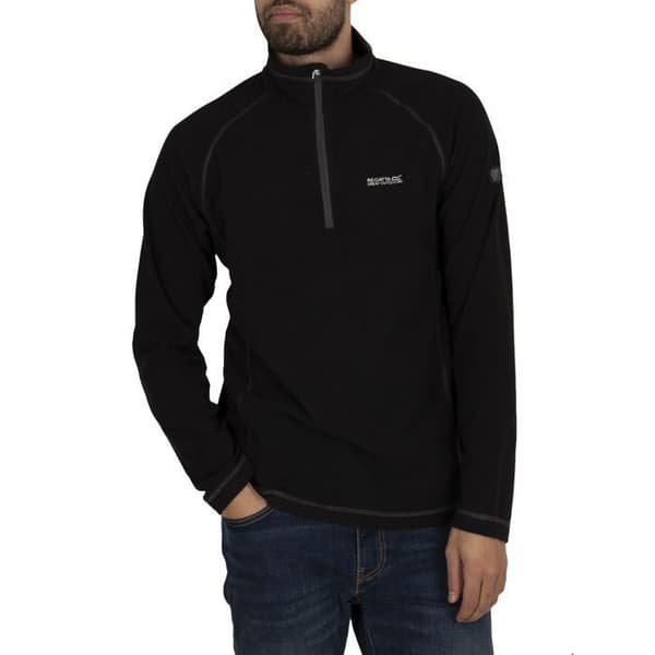 Sweatshirt - REGATTA - Montes - Lätt - Svart - Långa ärmar