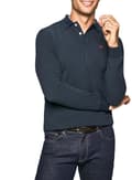 Miniatyrbild 1 av 4: Hackett London pikétröja - HM550887 - Slim Fit Logo Ls pikétröja herr