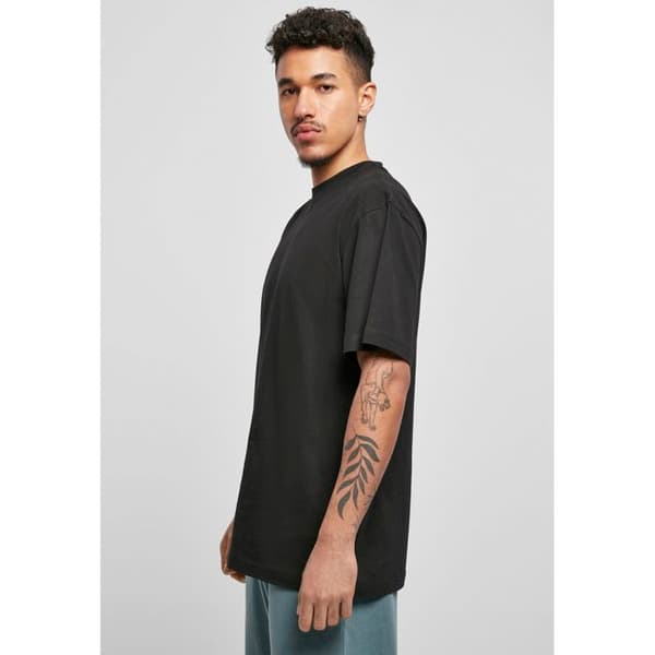 T-shirt - Urban Classics - Lång - Ekologisk bomull - Korta ärmar - Svart