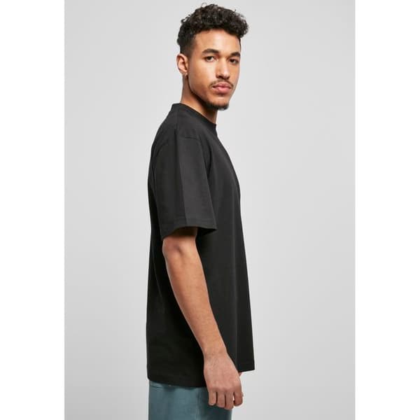 T-shirt - Urban Classics - Lång - Ekologisk bomull - Korta ärmar - Svart