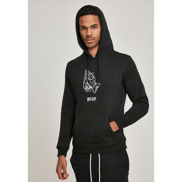 Huvtröja - Mister Tee - mörk grå - Svart - Långa ärmar - Unisex