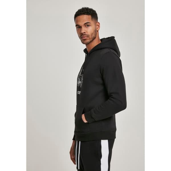 Huvtröja - Mister Tee - mörk grå - Svart - Långa ärmar - Unisex