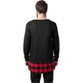 Miniatyrbild 4 av 6: T-shirt - URBAN CLASSICS - Lång Flanell Botten - 100% bomull - Långärmad - Unisex