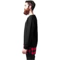 Miniatyrbild 6 av 6: T-shirt - URBAN CLASSICS - Lång Flanell Botten - 100% bomull - Långärmad - Unisex
