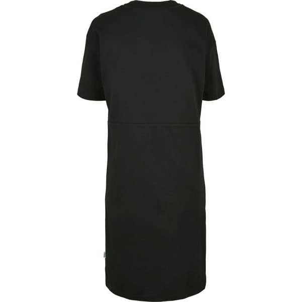 T-shirtklänning dam - Urban Classics - Svart - 100% ekologisk bomull - Oversized passform - Korta ärmar