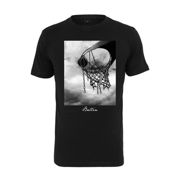 T-shirt - Mister Tee - Ballin 2.0 - Fototryck - Lös passform - Rund halsringning