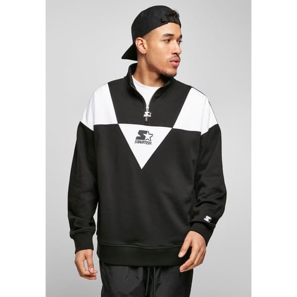 Dra - Urban Classics - Starter Triangle - Hög krage med dragkedja - Långa ärmar - Oversize