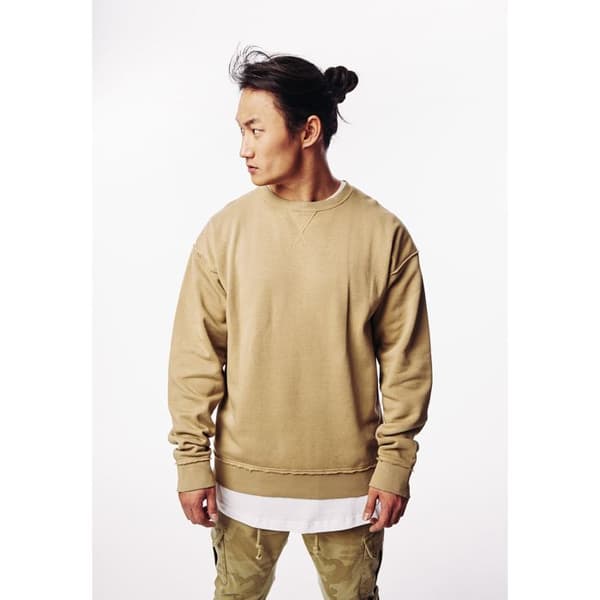 T-shirt - Urban Classic - Oversized crew - Beige - Kortärmad - 70% Bomull 30% Polyester