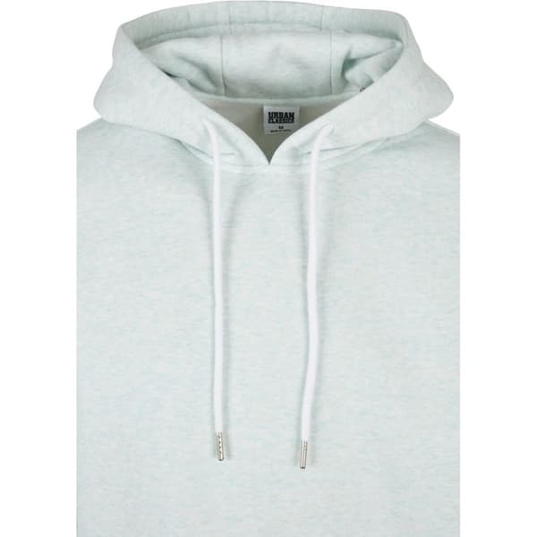 Huvtröja - Urban Classics - Basic Melange - Grå - Långärmad - Bekväm
