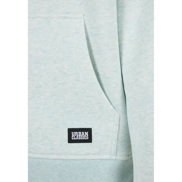 Huvtröja - Urban Classics - Basic Melange - Grå - Långärmad - Bekväm