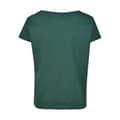 Miniatyrbild 5 av 6: T-shirt dam - Urban Classic - Randiga - Mörkgrön/Schwarz - Korta ärmar - Rundad hals