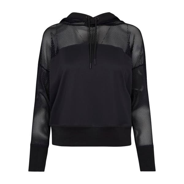 Sweatshirt med huva dam Urban Classic Mesh
