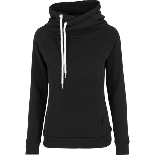 Huvtröja - Urban Classics - Raglan - Höga hals - 2 fickor - Långa ärmar