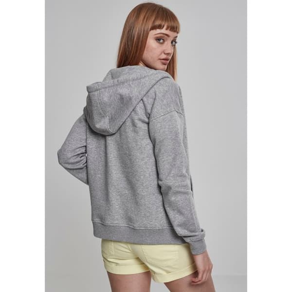 Kofta med zip och huva - Urban Classic - Dam - Svart - Långa ärmar - Bekväm