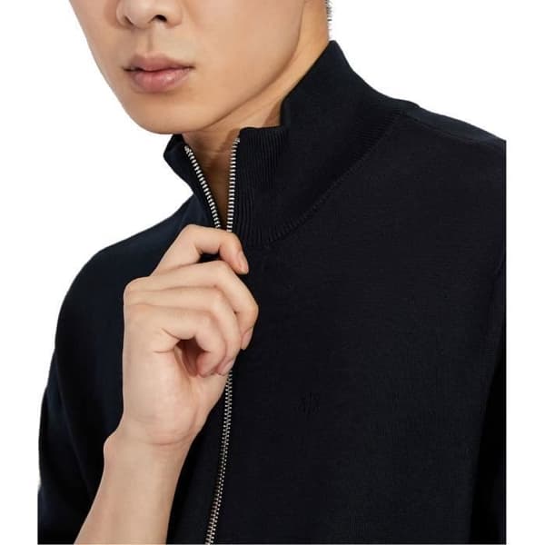 Armani marin kofta - CARDIGAN 8NZE4D ZM8CZ 1510 NAVY
