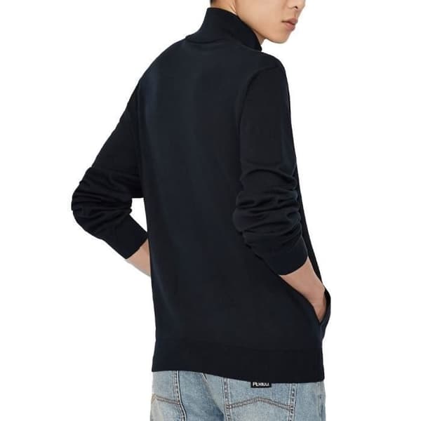 Armani marin kofta - CARDIGAN 8NZE4D ZM8CZ 1510 NAVY
