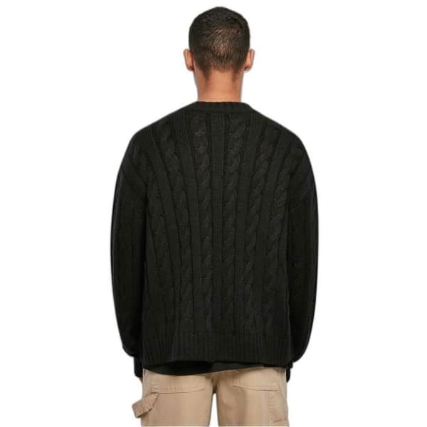 Urban Classics Boxy Cardigan - svart - L