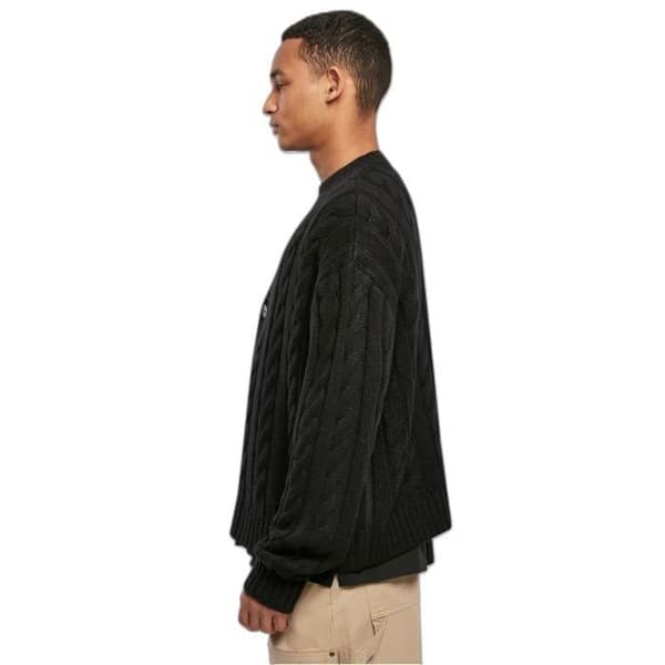 Urban Classics Boxy Cardigan - svart - L