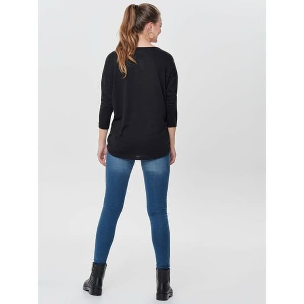 Topp dam - Only - Elcos - Långa ärmar - Loose fit - Svart