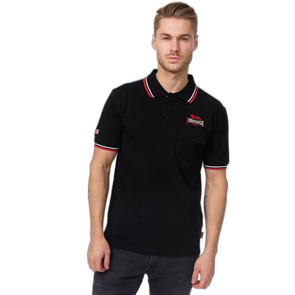 Polo - Lonsdale - Lynton - Slim Fit - 100% Bomull - Korta Ärmar - Polo Krage