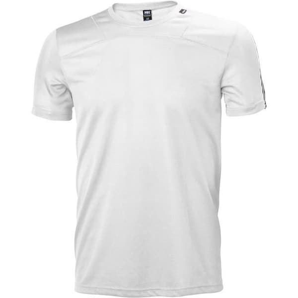 Teknisk T-shirt - HELLY HANSEN - HH LIFA - Solskydd - Korta ärmar - Vit