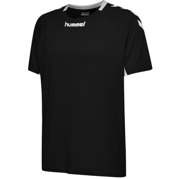 Maillot - Hummel - Core Team - Svart - Korta ärmar - Andningsbar