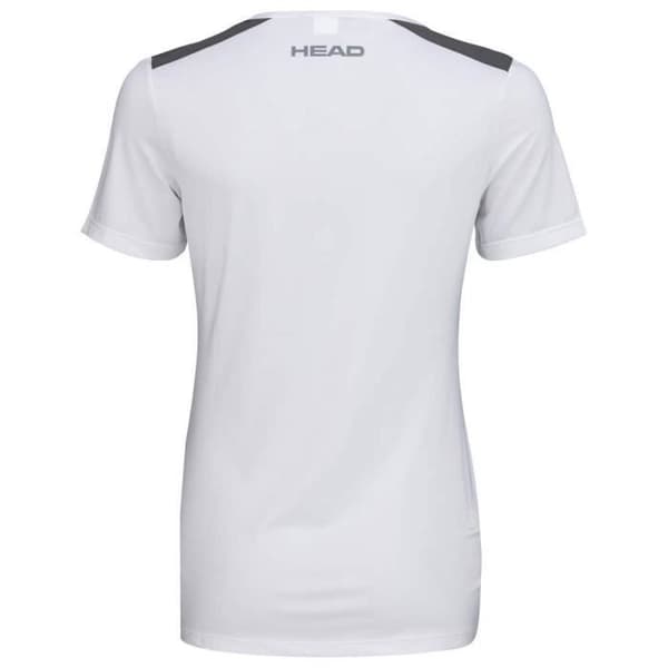 T-shirt - Huvud - Club 22 Tech - Vit - Korta ärmar - Rund hals