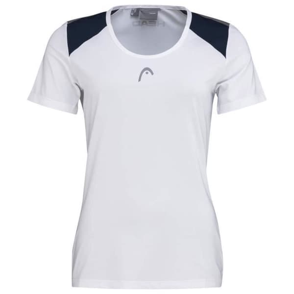 T-shirt - Huvud - Club 22 Tech - Vit - Korta ärmar - Rund hals