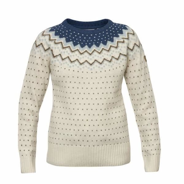 Fjällräven Övik, Tröja, Kabelringning, Långa ärmar, XS, Outdoor, Ull