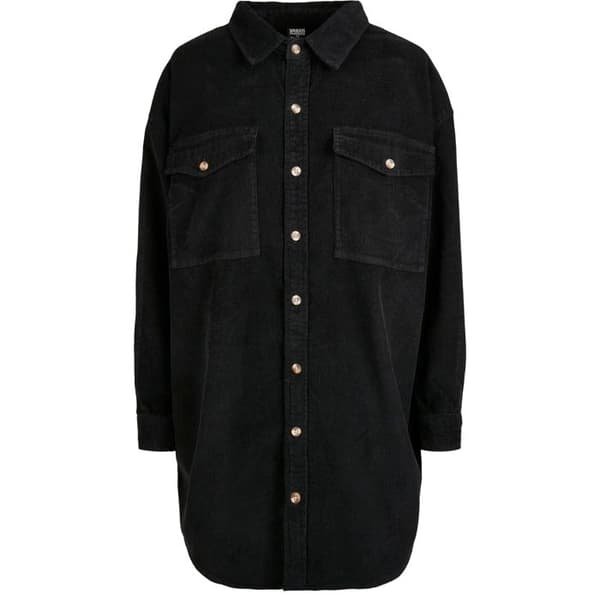 Surchemise - Urban Classics - Lång - Kord - 100% bomull - Loose fit dam