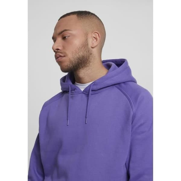 T-shirt oversize - URBAN CLASSICS - Lila - 65% bomull - Korta ärmar - Rundad hals