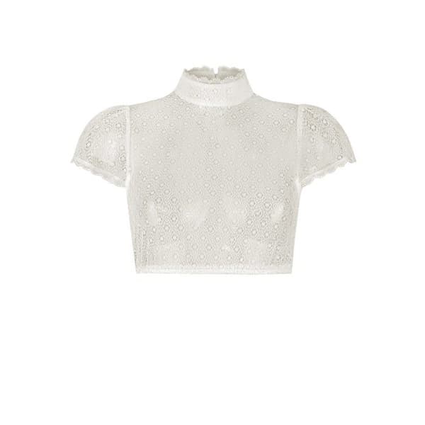 Chemisier - blus - liquette Stockerpoint - CHERI CREME-40 - Blus Cheria Blus, Creme, Standard Kvinna