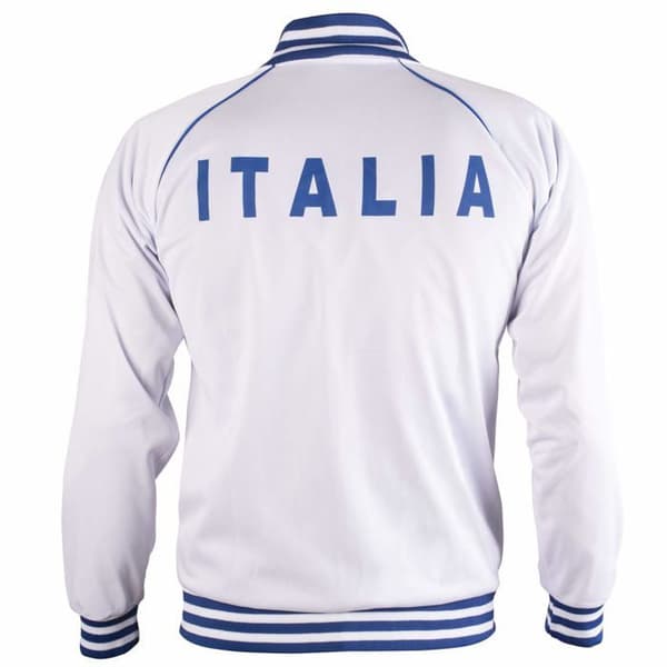 Fotbollströja Jl sport Italien/Italia Retro Fotboll Jacka Träningsoverall Jacka Med Dragkedja Herrar