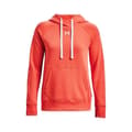 Miniatyrbild 1 av 4: UNDER ARMOUR Rival Fleece HB Hoodie Sweatshirt Orange - Dam/Vuxen - Långa ärmar - Huvkrage
