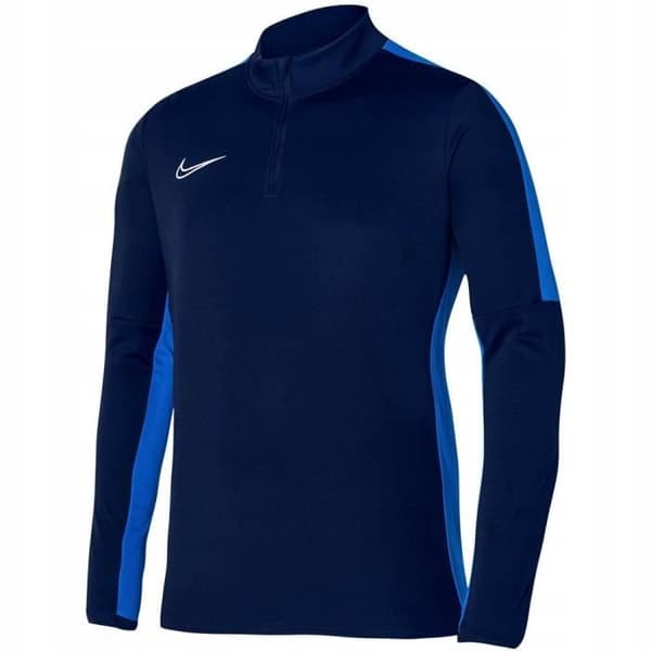 NIKE DF Academy 23 Sweatshirts - Blå - Herr - Sweatshirt - Långa ärmar - Huvkrage