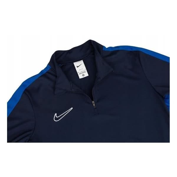 NIKE DF Academy 23 Sweatshirts - Blå - Herr - Sweatshirt - Långa ärmar - Huvkrage