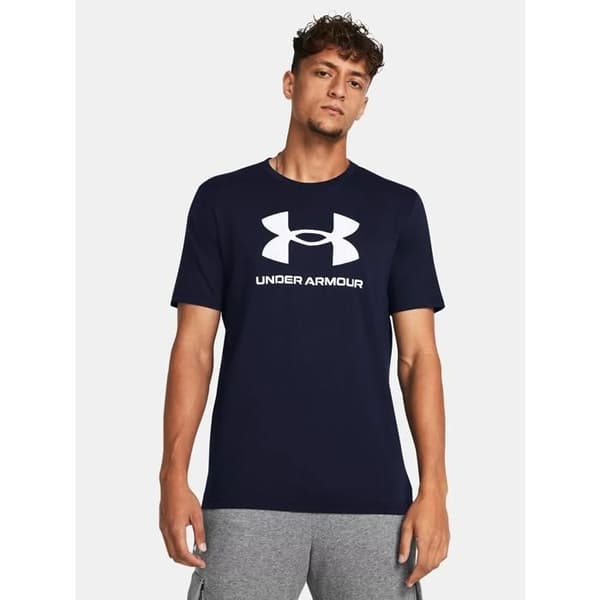 Skjorta - UNDER ARMOUR - 1382911408 - Blå - Korta ärmar - Regular passform
