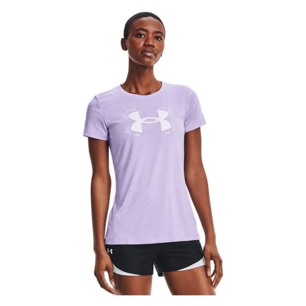 T-shirt UNDER ARMOUR Tech Twist Graphic Lila - Dam/Adult