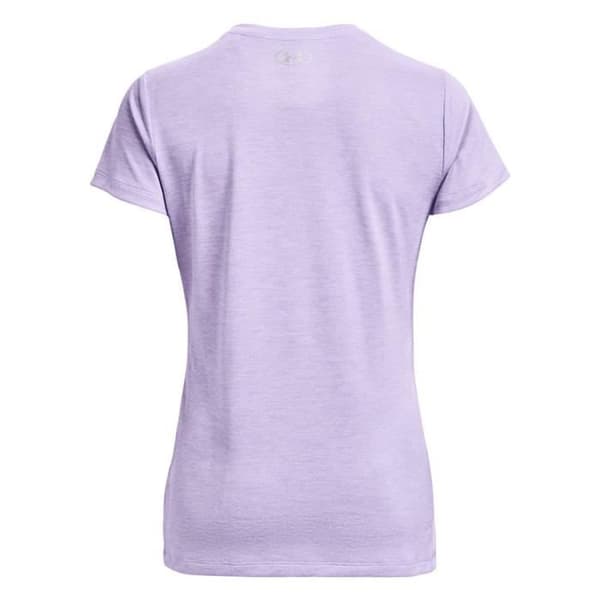 T-shirt UNDER ARMOUR Tech Twist Graphic Lila - Dam/Adult