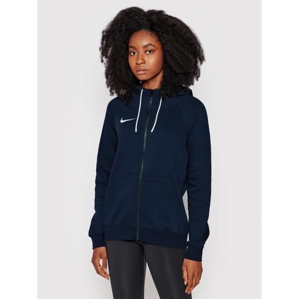 Sweat Femme - CW6955-451 - Blå - Långa ärmar - Huva - Vuxen