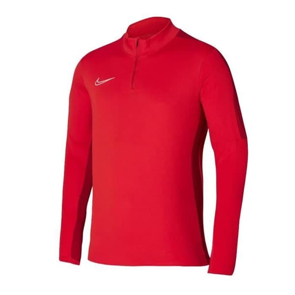 Sweatshirts NIKE Academy 23 Dril Top Röd - Herr/Vuxen - Sweatshirt - Långa ärmar - Hög krage