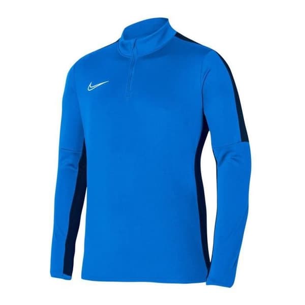 Sweatshirt - NIKE - Academy 23 Dril Top - Herr - Blå - Långa ärmar - Hög krage