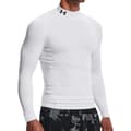 Miniatyrbild 1 av 2: T-shirt - Under Armour - Comp Mock - Vit - Långa ärmar - Hög krage