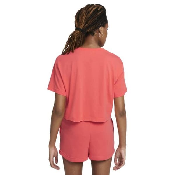 T-shirt - Nike - Sportswear Essential - Rose - 100% bomull - Korta ärmar