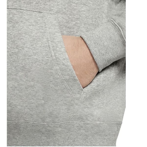 Sweatshirt - NIKE - Club Fleece - Grå - Långärmad - Huva