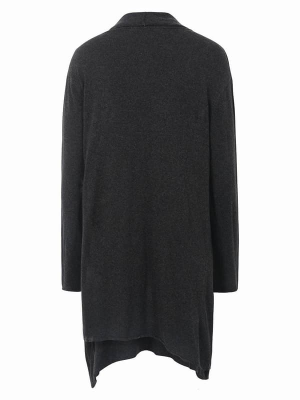 Navlemønster Maternity Graphit Cardigan til Kvinder