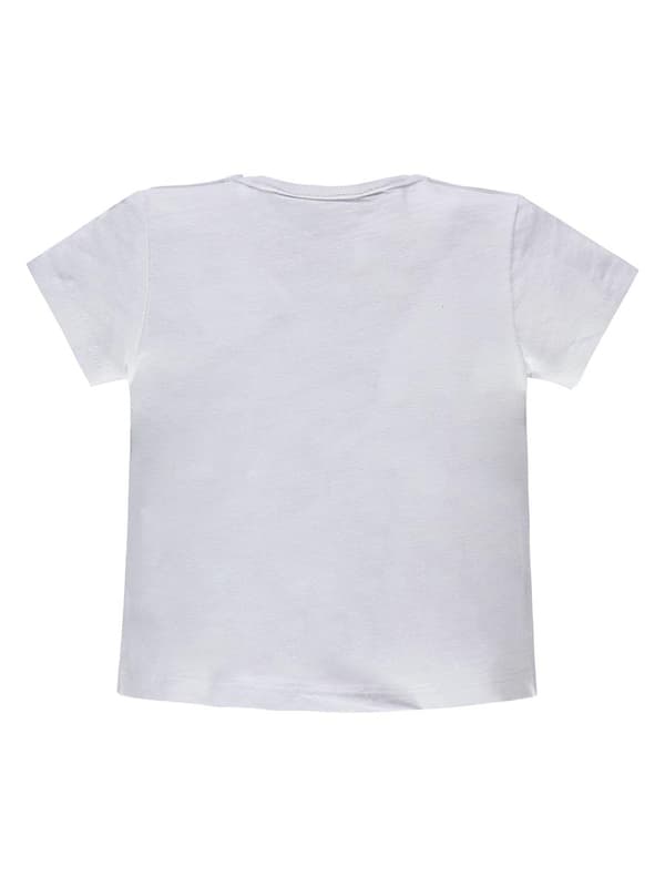 Baby Piger Kortærmet T-shirt Hvid Kanz