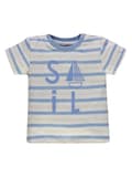 Miniatyrbillede 1 af 3: Kanz gråblå baby t-shirt